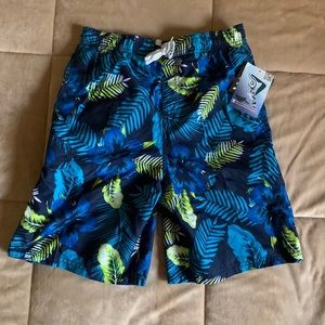 NWT Boys Kanu surf Hawaiian style board shorts